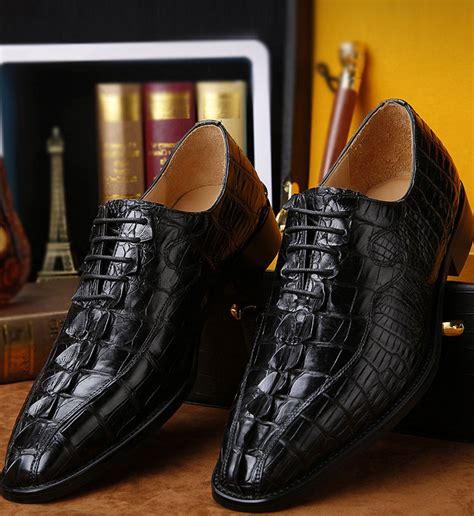 men's alligator shoes